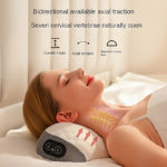 USB Memory Foam Neck Pillow with Heat & Massage Comfort - Image 2