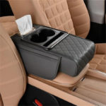 SUV & Truck Armrest Organizer with Cup Holders - Image 7