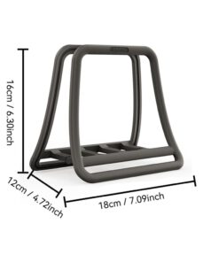 Alternative view of Space-Saving Vertical Laptop Stand for Better Cooling