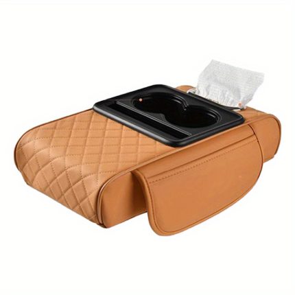 SUV & Truck Armrest Organizer with Cup Holders