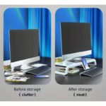 RGB Monitor Stand with USB Ports & Adjustable Height - Image 10