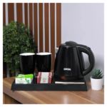 Electric Kettle with Cups & Tray - صورة 2