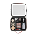 Makeup Travel Case with LED Mirror - Image 4