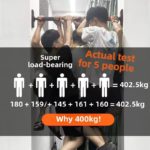 Horizontal Bar Household Indoor Pull-up Device Home Non-punching Door Single Rod Stretching Fitness Equipment - Image 4