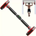 Doorway Pull-Up Bar - No-Drill Installation, Adjustable Width , Door-Mounted Strength