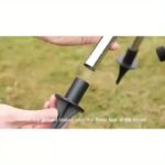 1pc Upgraded Portable Stand Misters for Outside Patio with Adjustable Riser Tube (up to 124.97cm),Upgraded metal connector, enhanced durability, No Electricity or Battery Needed, Very suitable for BBQ, Patio, Pool, and Water Activities - Image 9