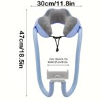 U-shaped neck protection pillow, bedside pillow, foreign trade travel pillow, mobile phone pillow, internet celebrity, same lazy phone holder - Image 2