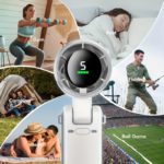 Portable Foldable Handheld Fan with USB Charging, Ultra-Quiet with 5 Adjustable Levels, Compact Design for Office Desks, Bedrooms, Dormitories, and Outdoor Travel - Image 9