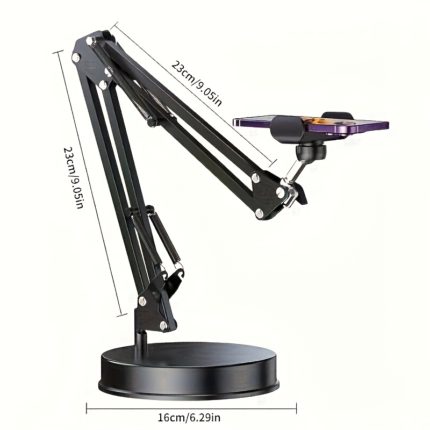 Adjustable Height & Angle Desktop Phone Holder -