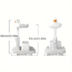 Adjustable Folding Standing Bath Table - صورة 4