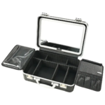 Travel Makeup Case with Detachable LED Mirror - Image 4