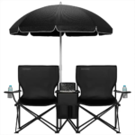 Camping Dual Chair with Shade