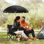 Camping Dual Chair with Shade - Image 3