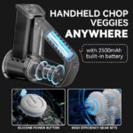 Multi-Functional Cordless Vegetable Chopper & Cutter - Image 5