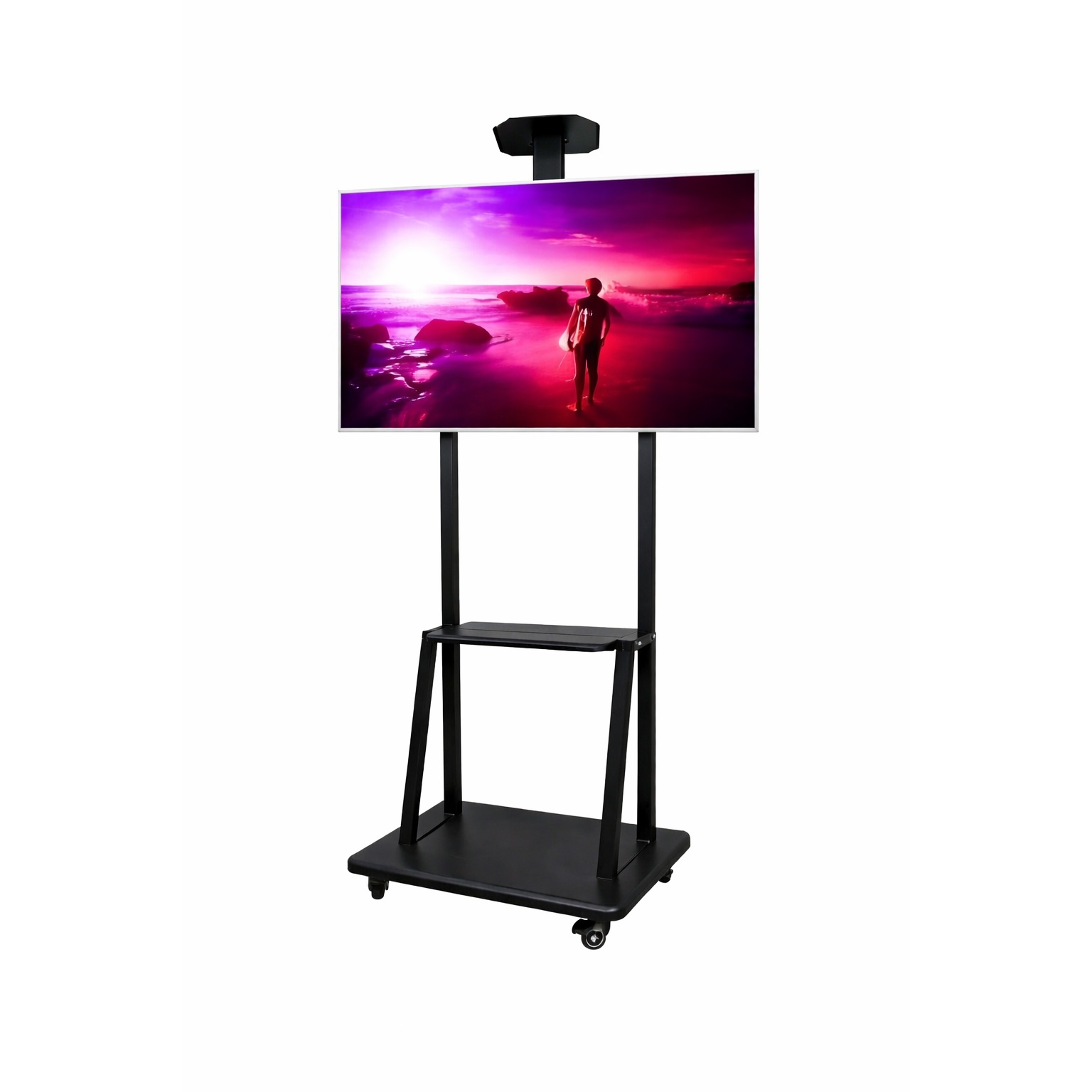 tv_stand_with_tv_square LCD TV Stand - Image 1