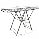 Stainless Steel Foldable Clothes Drying Rack - Image 2