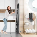 5-Step Aluminum Ladder with Drying Rack - Image 2