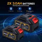 Cordless Rechargeable Leaf Blower with Extra Battery - Image 8