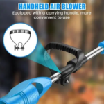 Cordless Rechargeable Leaf Blower with Extra Battery - Image 10