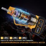 Cordless Rechargeable Leaf Blower with Extra Battery - Image 13