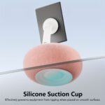 Compact Magnetic Stand for Mini Pillows, Small Snack Bowl, Storage Container, Featuring a Robust Magnetic Link, Stable And Slip-Resistant, Made of Soft-Touch Material, Portable Size, Easy to Fold And Store, Ideal for Live Streaming, Reading - Image 4