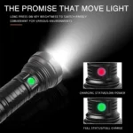 20W 2500 Lumens Handheld Flashlight - Image 8